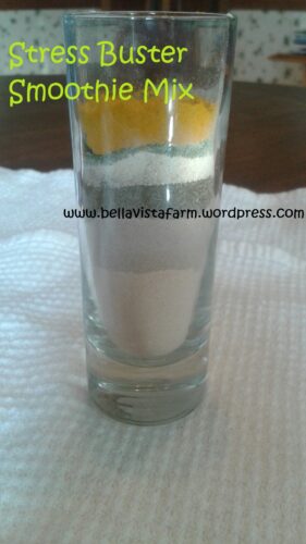 Stress Buster Smoothie For Your Adrenals
